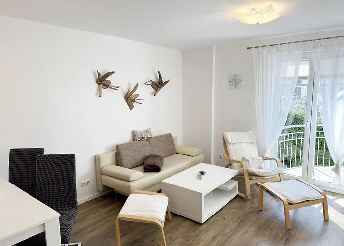 Rosa Whg 07 Aurora Mit Sued West Balkon * Зеллин